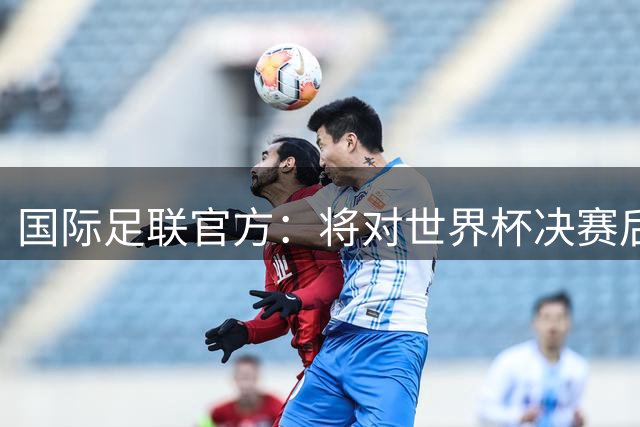 国际足联官方：将对世界杯决赛后两队冲突进行调查